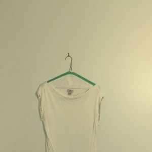 Short sleeve cream shirt